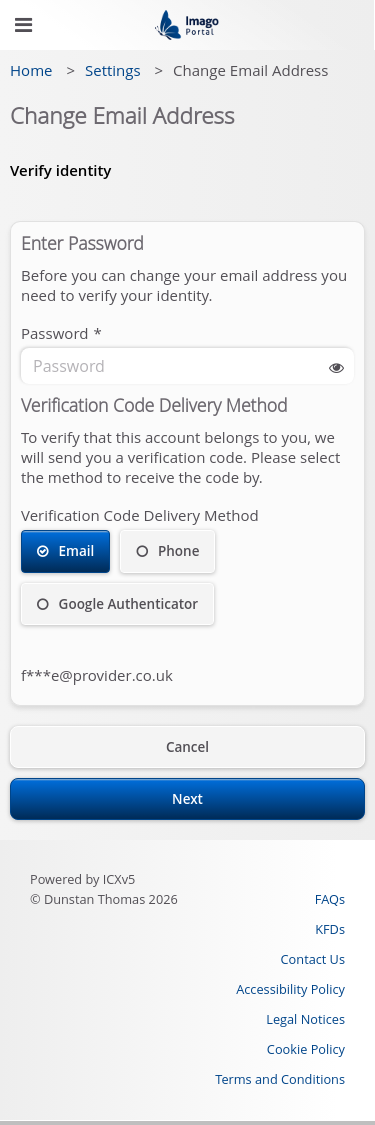 Role-InternalAdmin > 08 Change Email Step 1